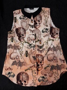 BlackMilk Natural History Business Time Shirt, Size XL